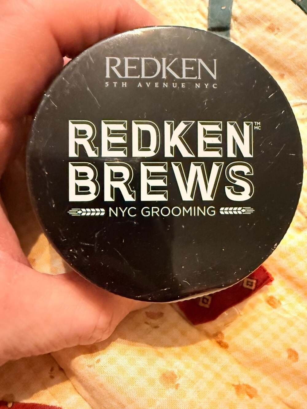 Redken Brews Maneuver Cream Pomade Medium Control Smooth Finish 3.4 oz